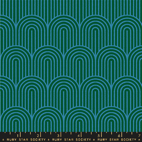CANVAS Geometry Hump Day in Jade RS5178 21L - Ruby Star Society Sold by the Yard